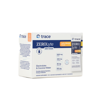 Trace Minerals Research ZEROLyte Salty Mango 30 stick packets
