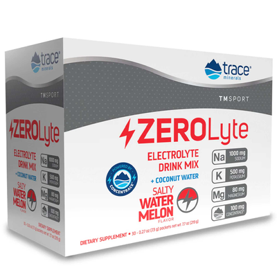 Trace Minerals Research ZeroLyte - Salty Watermelon 30 packets