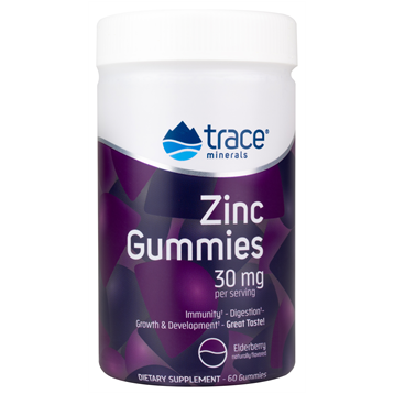 Trace Minerals Research Zinc Gummies 60 gummies