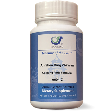 Treasure of the East An Shen Ding Zhi Wan 100 vegcaps