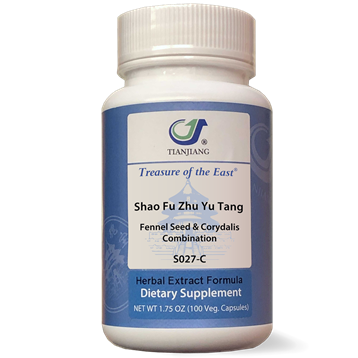 Treasure of the East Shao Fu Zhu Yu Tang 100 vegcaps