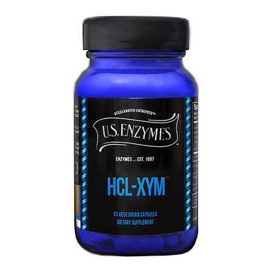 US Enzymes HCL-xym 93 caps