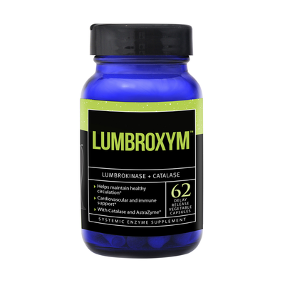 US Enzymes Lumbroxym 62 caps 