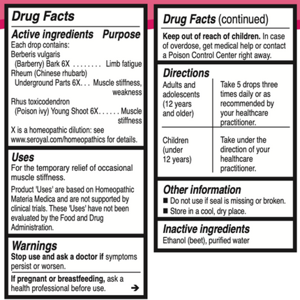 Unda Unda 600 07 fl oz Supplement Facts 