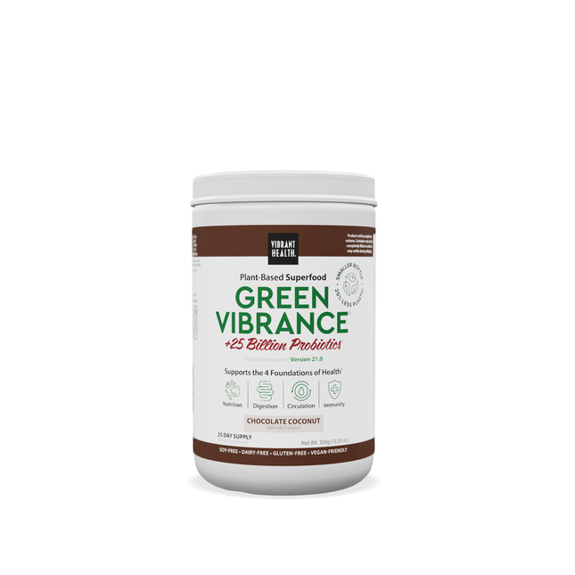 Vibrant Health Green Vibrance Choc Coconut 25 servings
