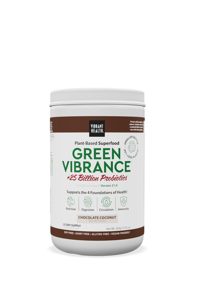 Vibrant Health Green Vibrance Choc Coconut 25 servings