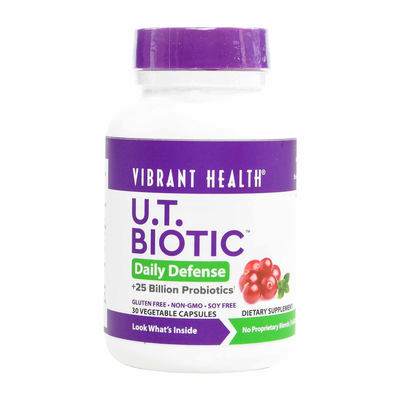 Vibrant Health UT Biotic Capsules 30 vegcaps