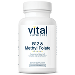 Vital Nutrients B-12/Methyl Folate 200 vegcaps