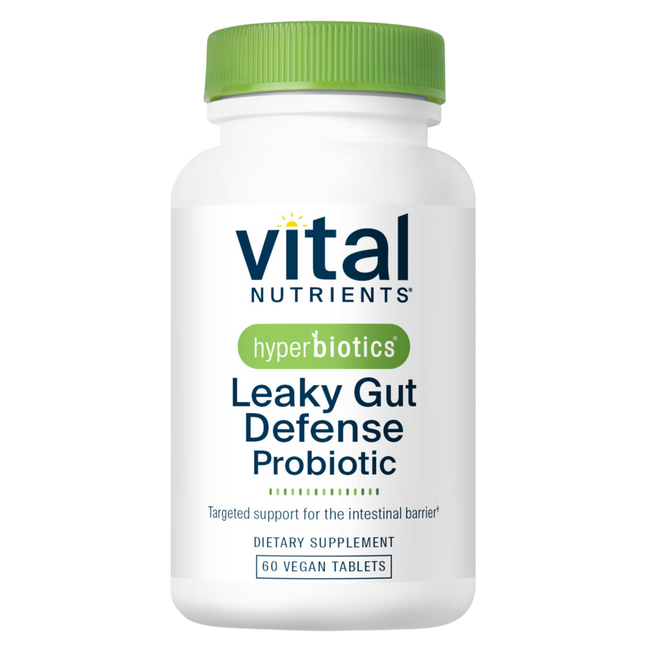 Vital Nutrients Hyperbiotics Leaky Gut Defense Probiotic 60 tabs