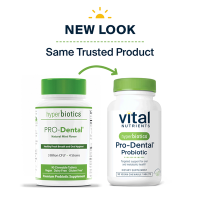 Vital Nutrients Hyperbiotics Pro-Dental Probiotic 90ct