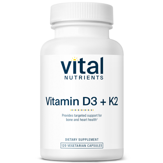 Vital Nutrients K2-7 + D3 120 vegcaps