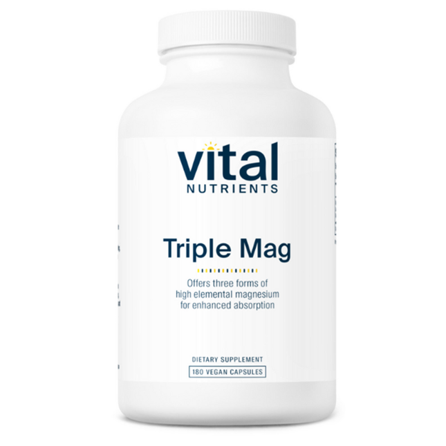 Vital Nutrients Triple Magnesium Complex 180 vcaps