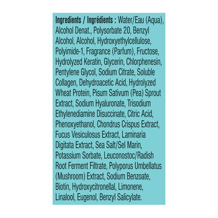 Viviscal Viviscal Pro Elixir 1.7 fl oz Supplement Facts 