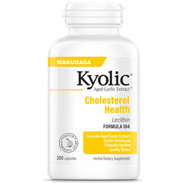Wakunaga Kyolic Cholesterol Health 104 200 caps