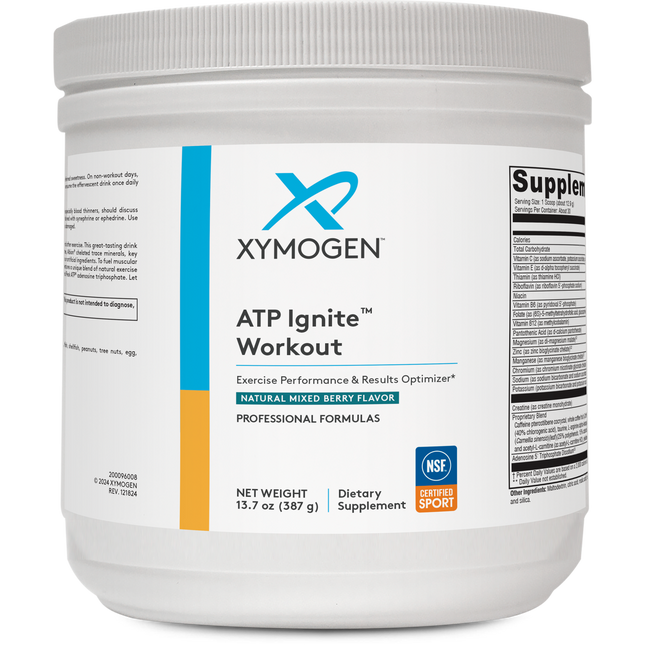 Xymogen ATP Ignite Workout Mixed Berry 30 Serv