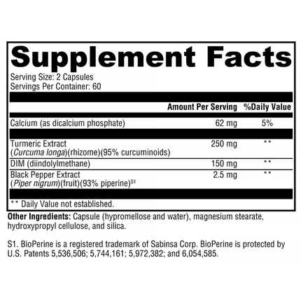 Xymogen Dimension 3 120c Supplement Facts 