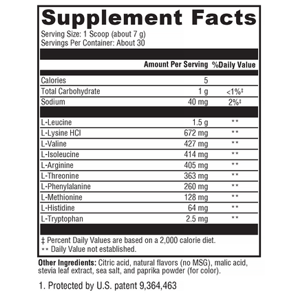 Xymogen XymoBolX Lemon 30 Serv Supplement Facts 