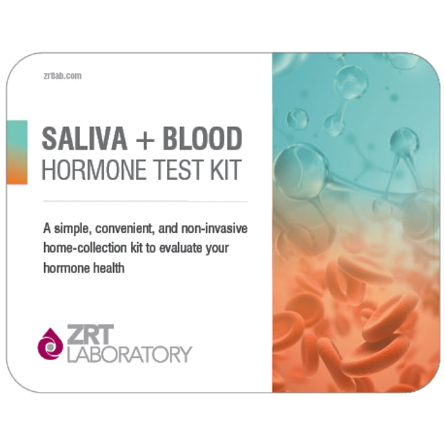 ZRT Laboratory Saliva LCMS Hormones 7 + Blood Spot CardioMetabolic