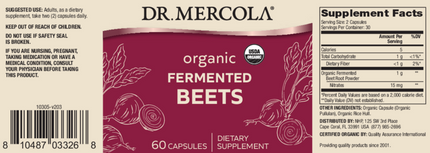 Organic Fermented Beets 60 caps