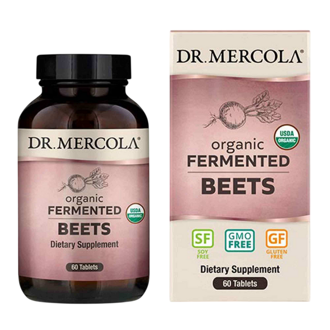 Dr Mercola Organic Fermented Beets 60 caps