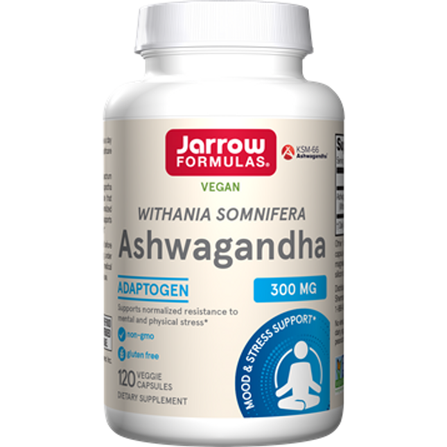 Jarrow Formulas Ashwagandha 120 vegcaps