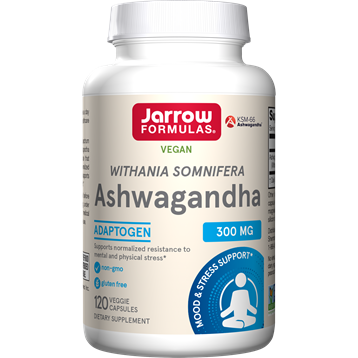 Jarrow Formulas Ashwagandha 120 vegcaps