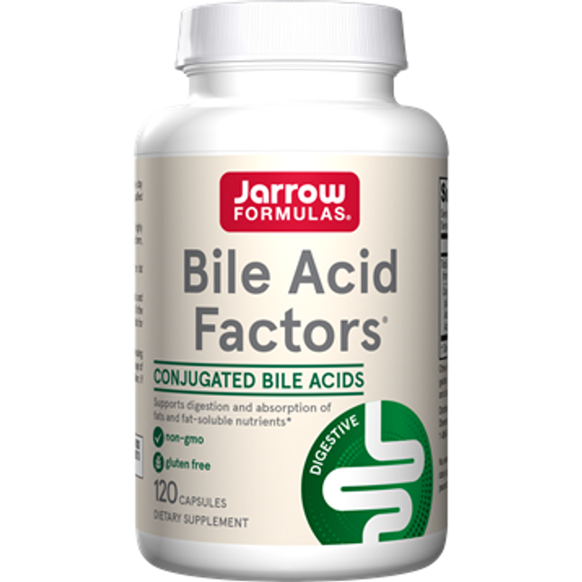 Jarrow Formulas Bile Acid Factors 120 caps