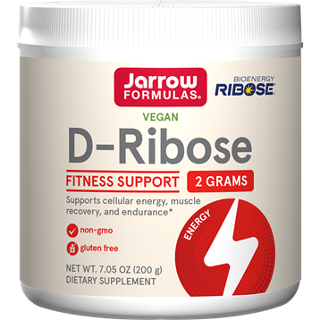 Jarrow Formulas D-Ribose Powder (100 % Pure) 200 g