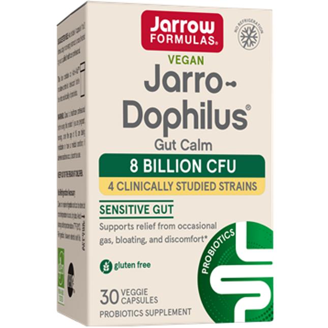 Jarrow Formulas Jarro-Dophilus Gut Calm 8 Bil 30 vegcaps