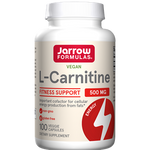 Jarrow Formulas L-Carnitine 500 mg 100 vcaps