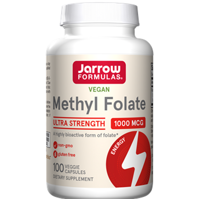 Jarrow Formulas Methyl Folate 1000 mcg 100 caps