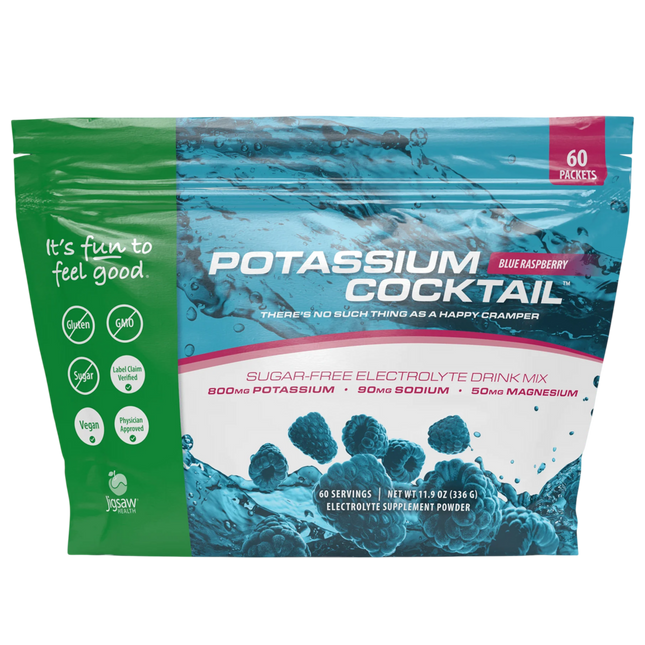 Potassium Cocktail Blue Rasp 60 packets
