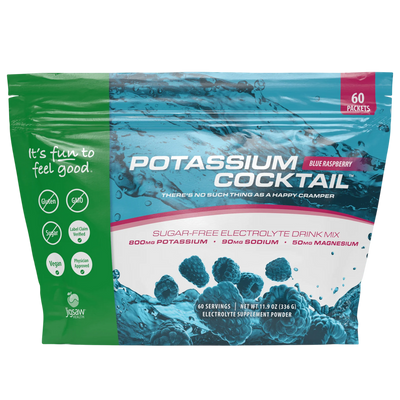 Potassium Cocktail Blue Rasp 60 packets