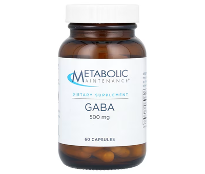 Metabolic Maintenance GABA 500 mg 60 caps