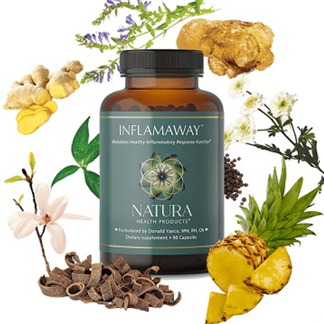 Natura Health Products InflamAway 90 Capsules