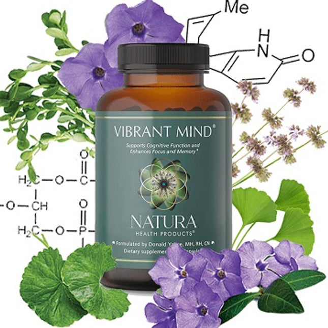 Natura Health Products Vibrant Mind 90 Caps