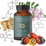Natura Health Products Vitamin D-A-K 60 capsules
