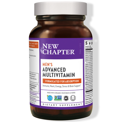 New Chapter Men's Advanced Multivitamin 120 tabs