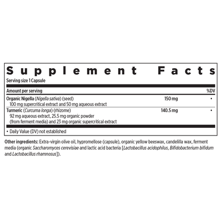 New Chapter Metabolic Health 60 vegcaps Supplement Facts