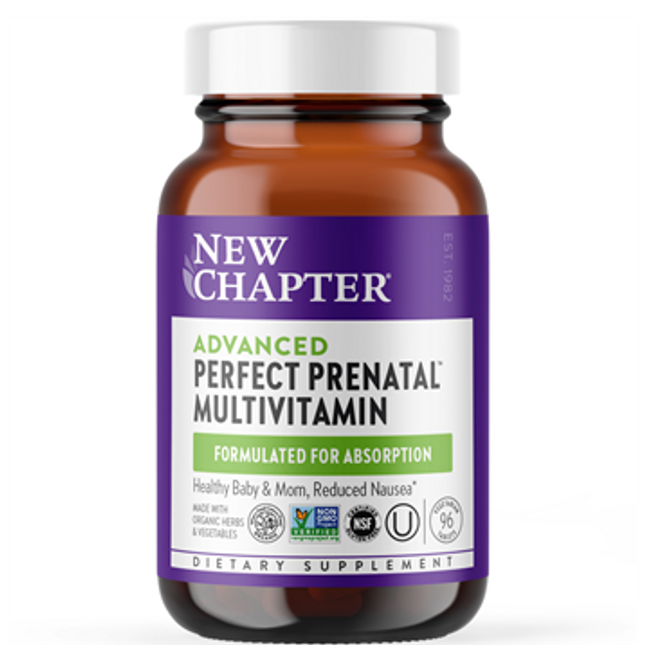 New Chapter Perfect Prenatal MultiVitamin 96 tabs