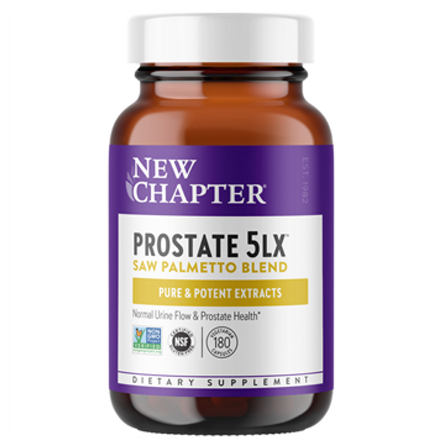 New Chapter Prostate 5LX 180 vegcaps