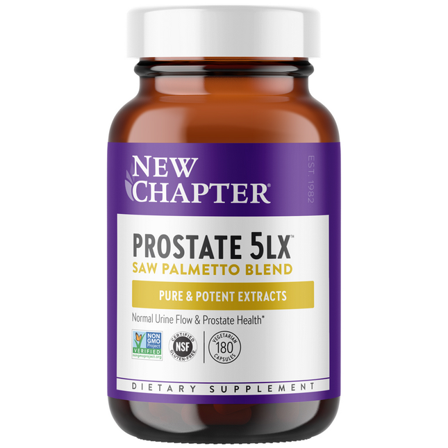 New Chapter Prostate 5LX 180 vegcaps
