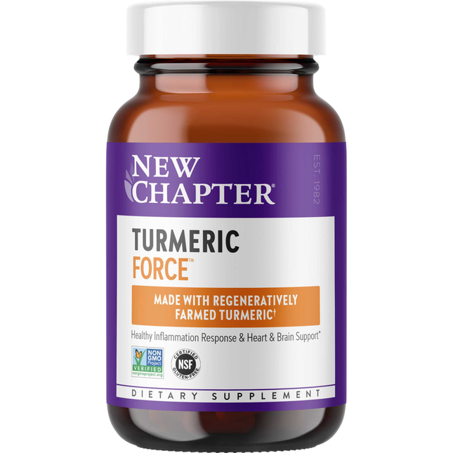 New Chapter Turmeric Force 60 liquid vegcaps
