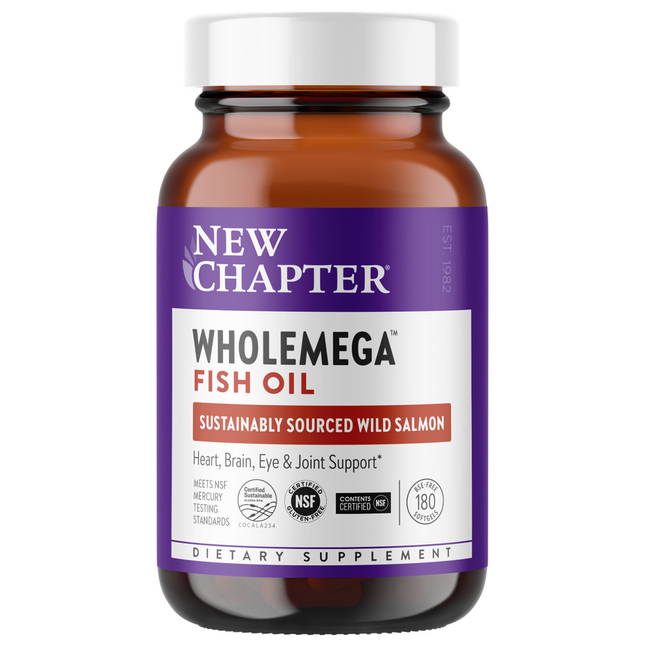 New Chapter Wholemega 1,000 mg 180 softgel