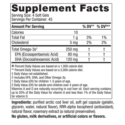 Children's DHA, Formerly DHA Jr (Strawberry) 180 gel caps
