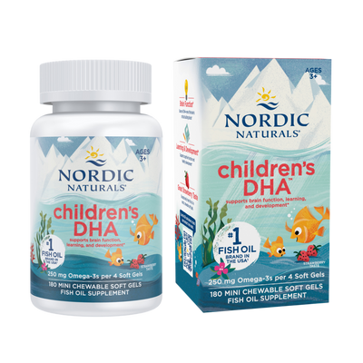 Children's DHA, Formerly DHA Jr (Strawberry) 180 gel caps