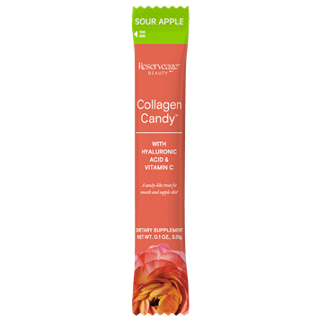 Reserveage Collagen Candy Sour Apple 20 Servings