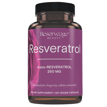 Reserveage Resveratrol 250mg 120 vcaps