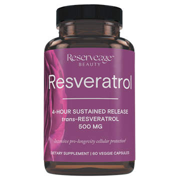Reserveage Resveratrol 500mg 60 vcaps