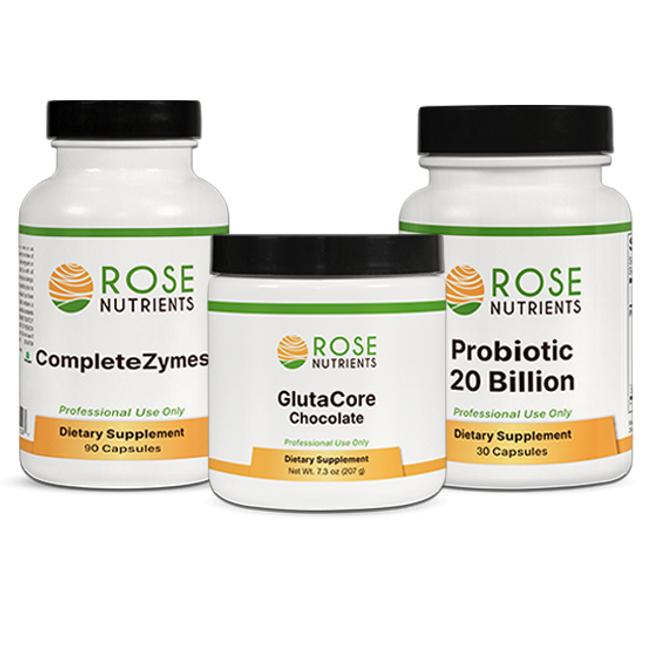 Rose Nutrients Gut Support Bundle Chocolate